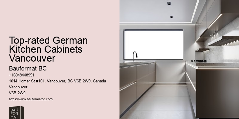 German precision kitchen cabinet makers Vancouver