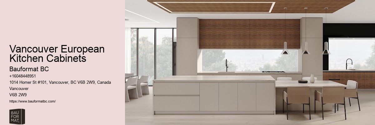German precision kitchen cabinet installers Vancouver