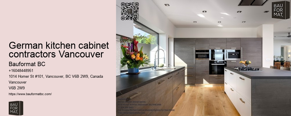 German kitchen cabinet contractors Vancouver