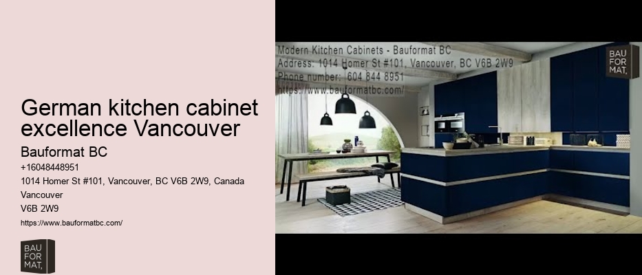 German kitchen brands Vancouver