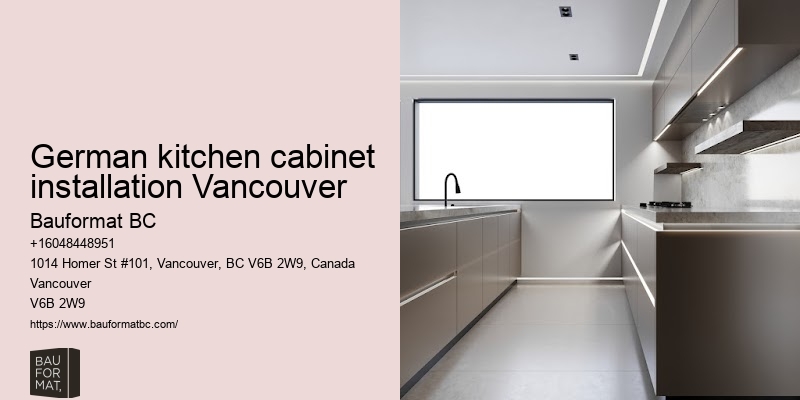 German kitchen policies Vancouver