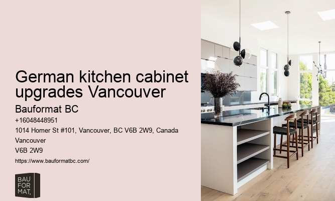 German kitchen prices Vancouver