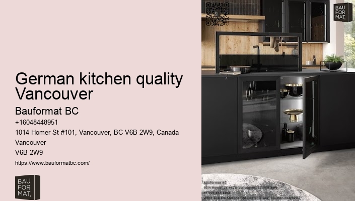 German kitchen designs Vancouver