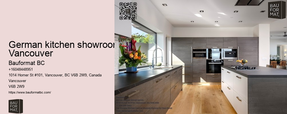German kitchen cabinet styles Vancouver