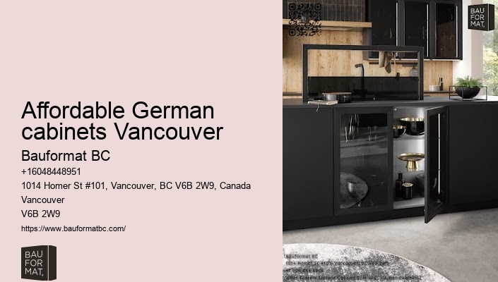 German kitchen cabinets for modern kitchens Vancouver