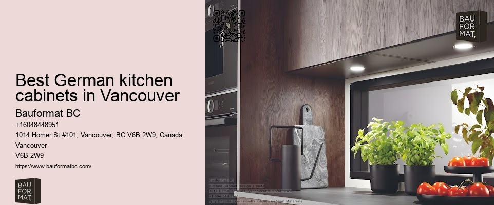 Best German kitchen cabinets in Vancouver