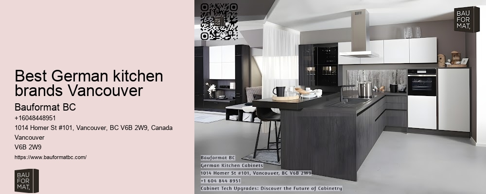 Certified German kitchen cabinet installation Vancouver