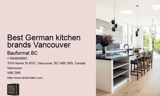 German kitchen cabinets experts Vancouver