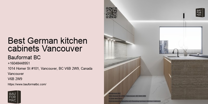 German kitchen cabinet experts Vancouver
