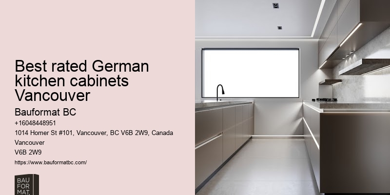 German kitchen cabinets suppliers Vancouver