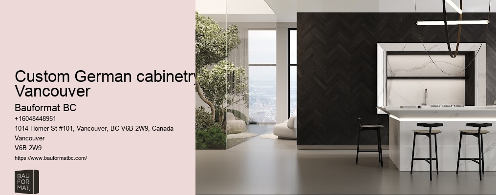 Luxury German kitchens Vancouver