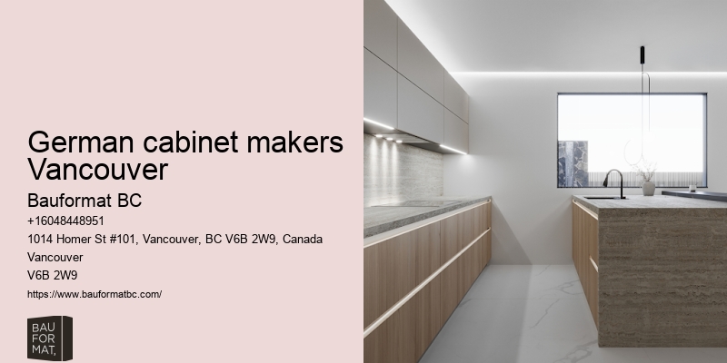 German kitchen cabinets for Scandinavian kitchens Vancouver
