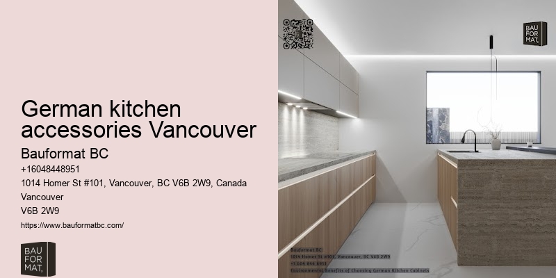 German kitchen cabinets white Vancouver