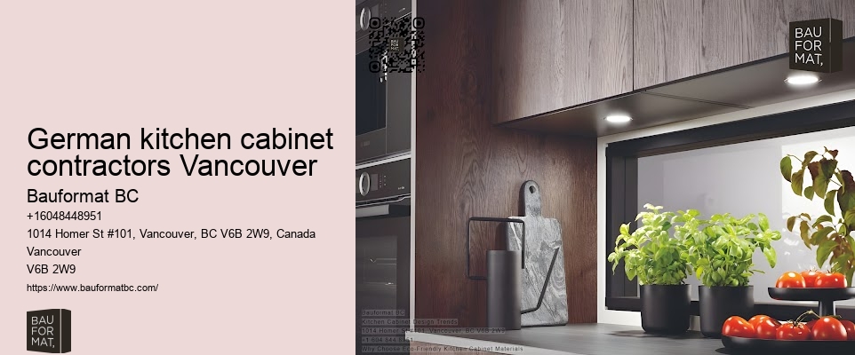 German kitchen cabinet contractors Vancouver