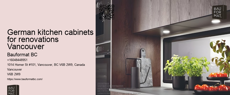 German kitchen cabinets for renovations Vancouver