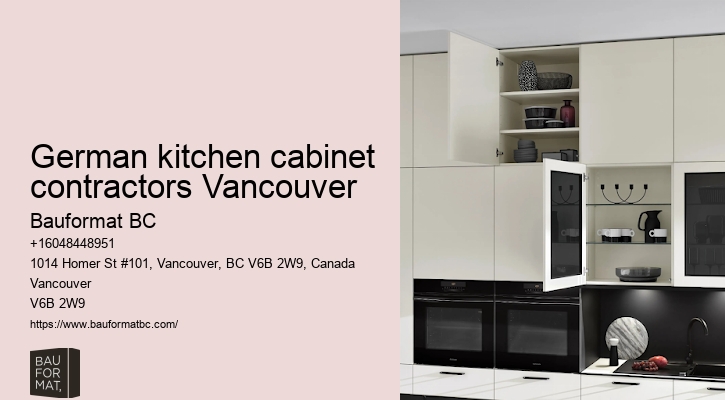 Affordable German kitchen cabinet installation Vancouver
