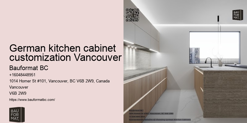 German kitchen cabinets with farmhouse style Vancouver