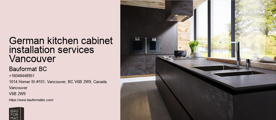 Find top-rated German kitchen cabinet showrooms near Vancouver