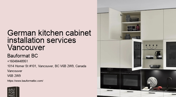 German kitchen contractors Vancouver