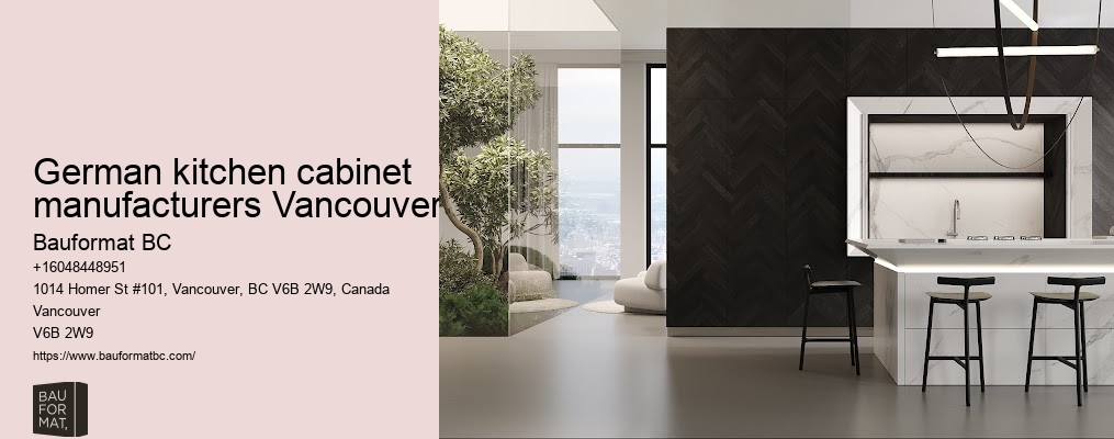 German kitchen cabinet deals in Vancouver