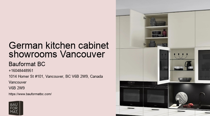 German kitchen cabinet manufacturers in Vancouver