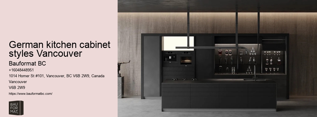 Durable German kitchen cabinets Vancouver