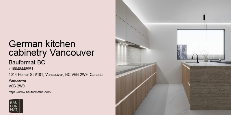 Top German kitchen cabinets Vancouver