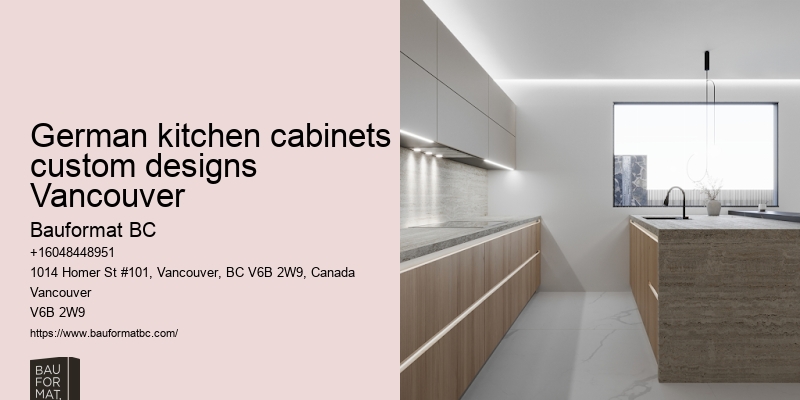 Timeless German kitchen cabinet styles Vancouver
