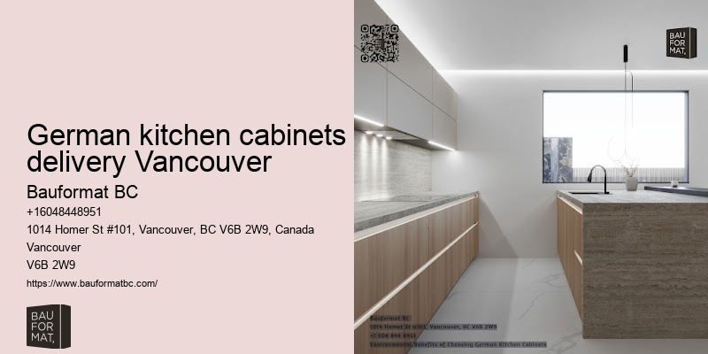 Reliable German kitchen cabinets Vancouver