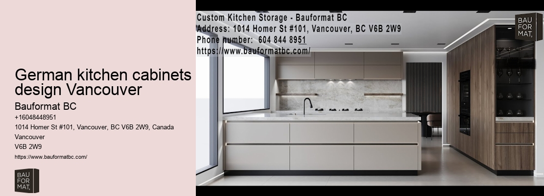 German kitchen cabinets for healthcare facilities Vancouver