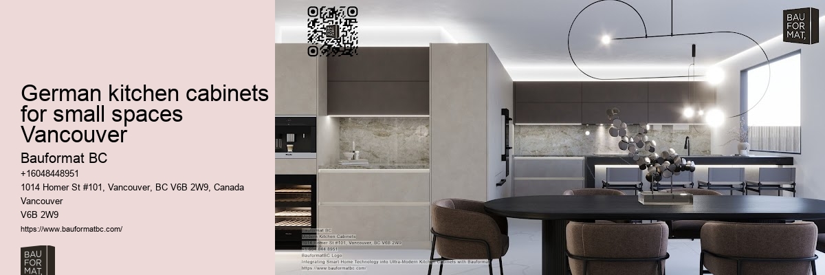 German kitchen cabinets for eco-friendly homes Vancouver