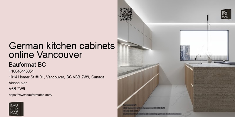 German kitchen cabinet retailers Vancouver