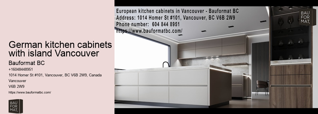 German kitchen cabinets for L-shaped kitchens Vancouver