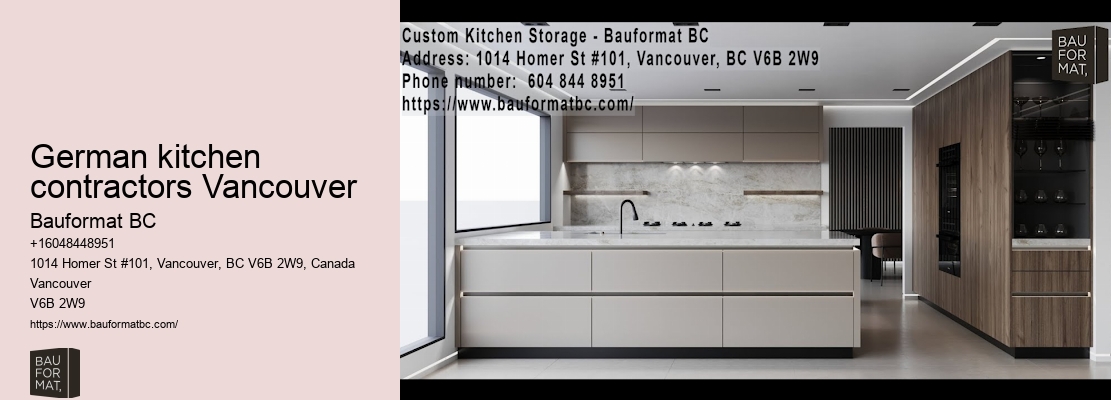 German kitchen cabinets renovation cost Vancouver