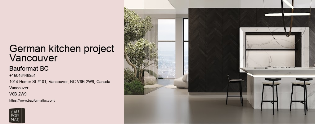 German kitchen cabinets for eclectic kitchens Vancouver