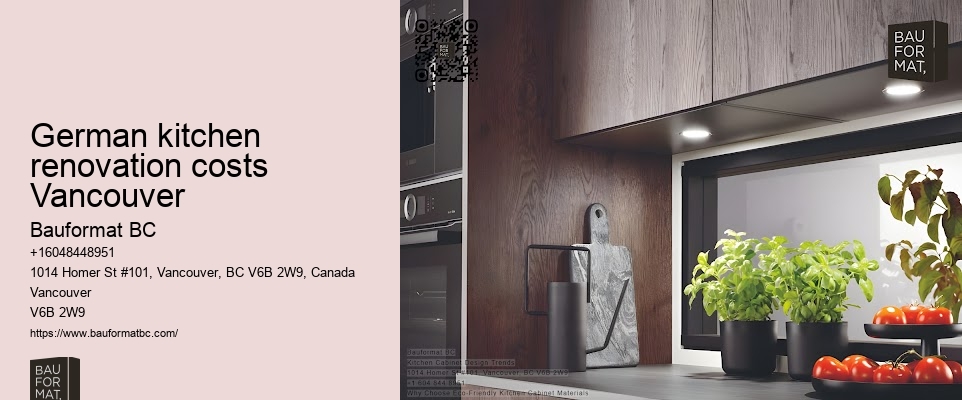 German kitchen renovation costs Vancouver