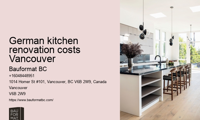 Classic German kitchen cabinet styles Vancouver