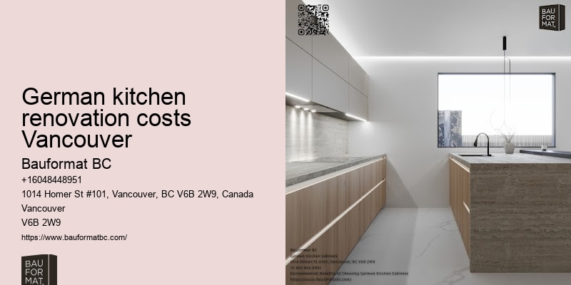German kitchen cabinets with glass doors Vancouver