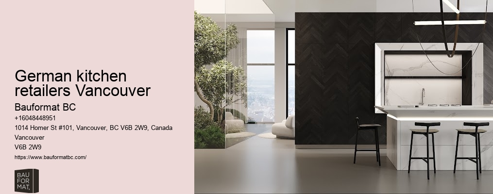 German kitchen cabinetry Vancouver