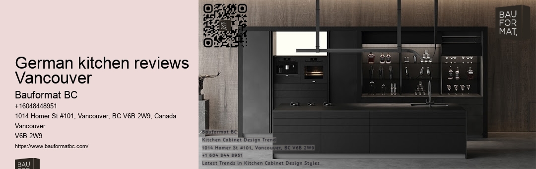 German kitchen cabinets with high-gloss finish Vancouver
