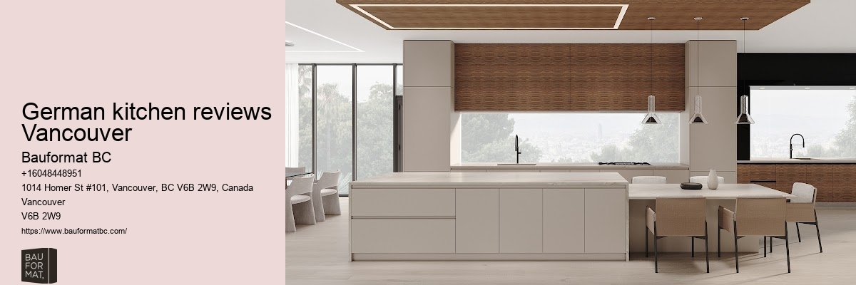 German kitchen project Vancouver