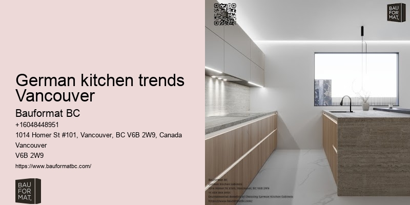 German kitchen cabinet consultants Vancouver