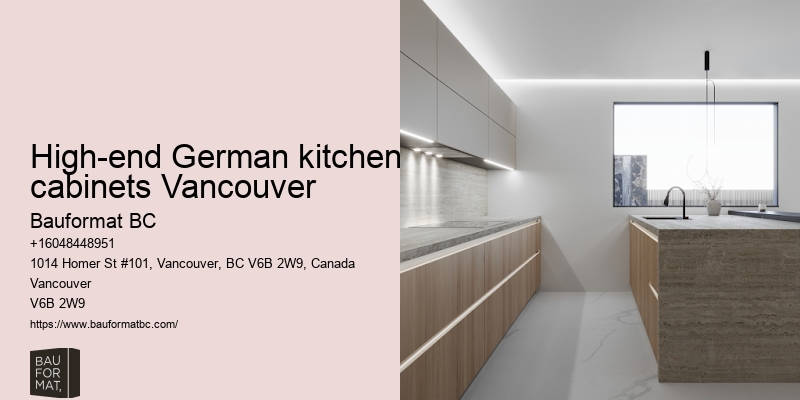 German cabinet makers Vancouver