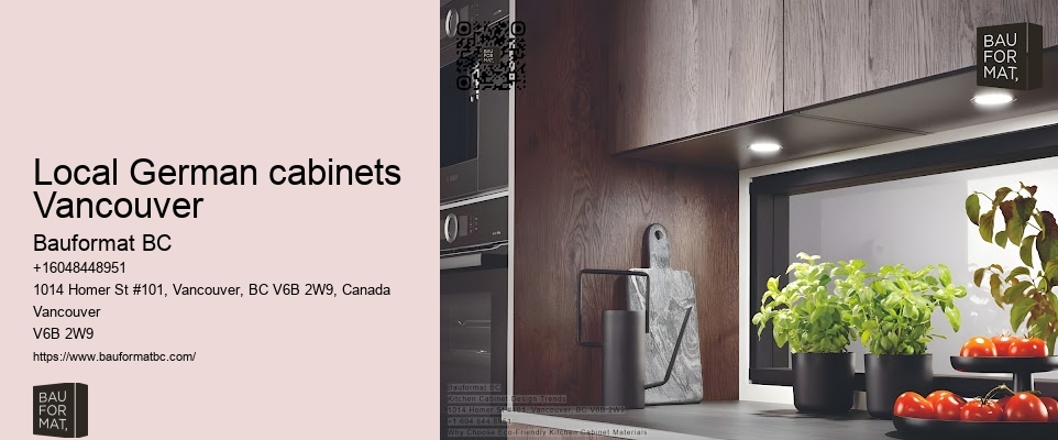 Local German cabinets Vancouver