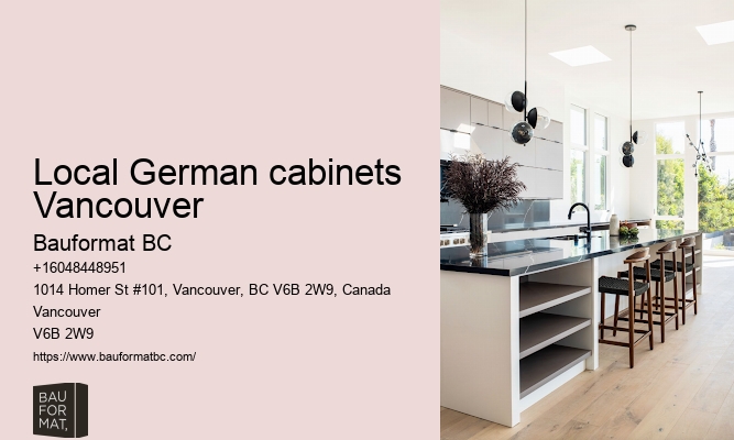 Top German kitchen cabinets Vancouver