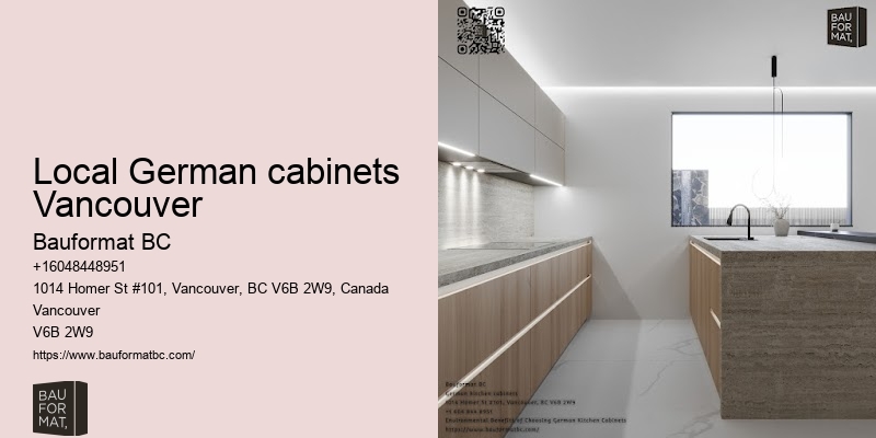Custom German kitchen cabinet installation Vancouver