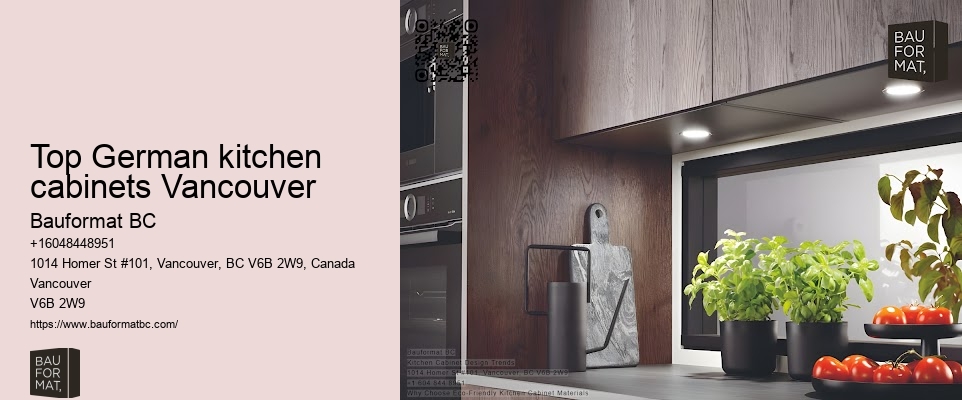 Top German kitchen cabinets Vancouver