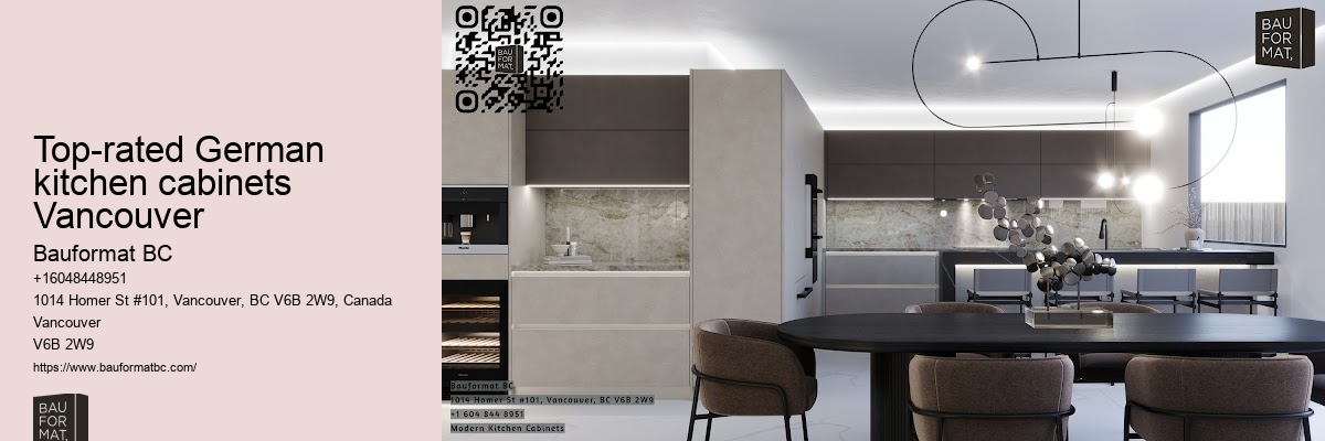 Top-rated German kitchen cabinet retailers