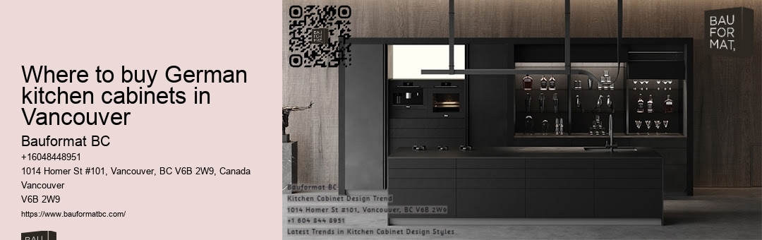 Luxury German kitchen cabinet trends