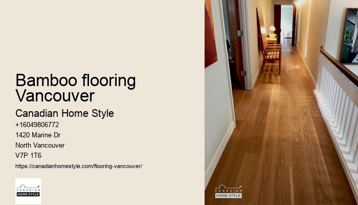 Bamboo flooring Vancouver